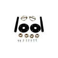 Aluminum Hood Pin Kit Black