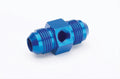 Russell Performance -8 AN Fuel Union Pressure Adapter (Blue)