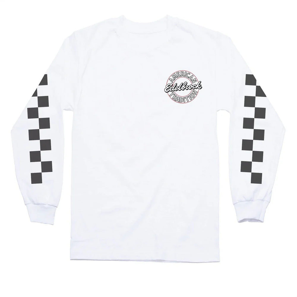 T-SHIRT, L/S AMERICAN TRADITION WHI