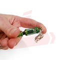 Tein Damper Keychain with Wrench - Green/Black