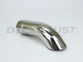 9.00IN SS TURNDOWN SS EXHAUST TIP 2.25IN ID / 2.50IN OD