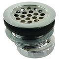 SHOWER STRAINER W/GRID LOCKNUT SLIP NUT RUBBER AND PLASTIC WASHER