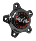 Race Star 5 Lug Cap Short Plastic Chrome (incl. Medallion & Screws)