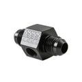 BLACK -6 FUEL PRESSURE GA ADAPTER