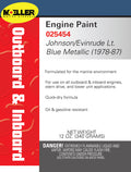 ENGINE PAINT J/E LIGHT BLUE METALLIC