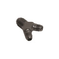 6IN/DUAL 6 OUT BLACK MALE YFITTING