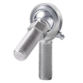 QA1 C Series 2-Pc Rod End - Male/Right Hand - .625in Bore x 5/8-18 w/Stud & Zerk - Carbon Steel