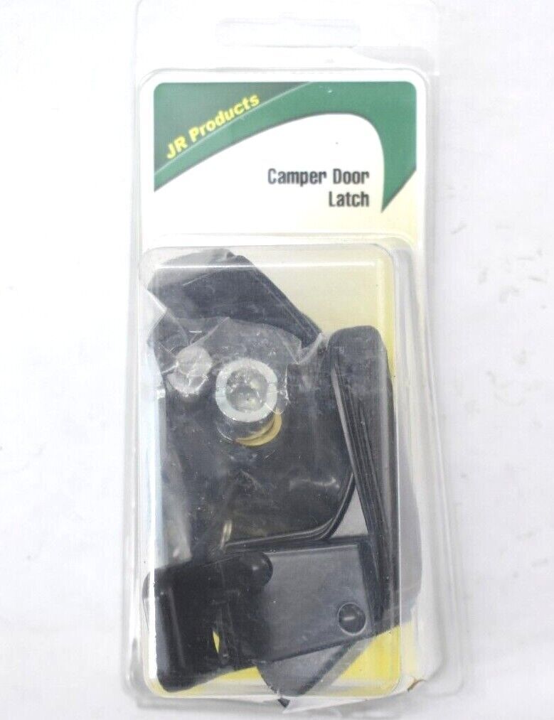 CAMPER DOOR LATCH LOCKING BLACK