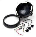 6IN PLASTIC HEAD ASSY-BLACK