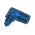 Fragola -4AN x 3/8 NPT 90 Degree Adapter