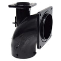 HEEL INLET 1/4 BEND 3IN HUB X 3IN AND 11/2IN ROTATING FLANGES