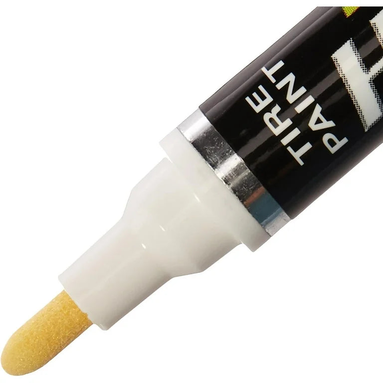 TIRE PAINT; WHITE; 0.5 OZ. PAINT PEN