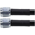 Coated Braided Line 30in #4Hose -4Str/-4Str Steel