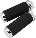 Bikers Choice 81-17 Big Twin 81-22 XL With Dual Cable Black Stock Grips With Sleeve Pr