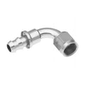 06 90 DEGREE AN/JIC HOSE END PUSH LOCK BLACK