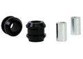 Control arm - upper outer bushing 2 Bushings 2 Tubes Install Guide Grease