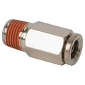 1/4 NPT(M) TO 3/8 AIRLINE STRAIGHT FITTING (2 PCS) DOT APPROVED
