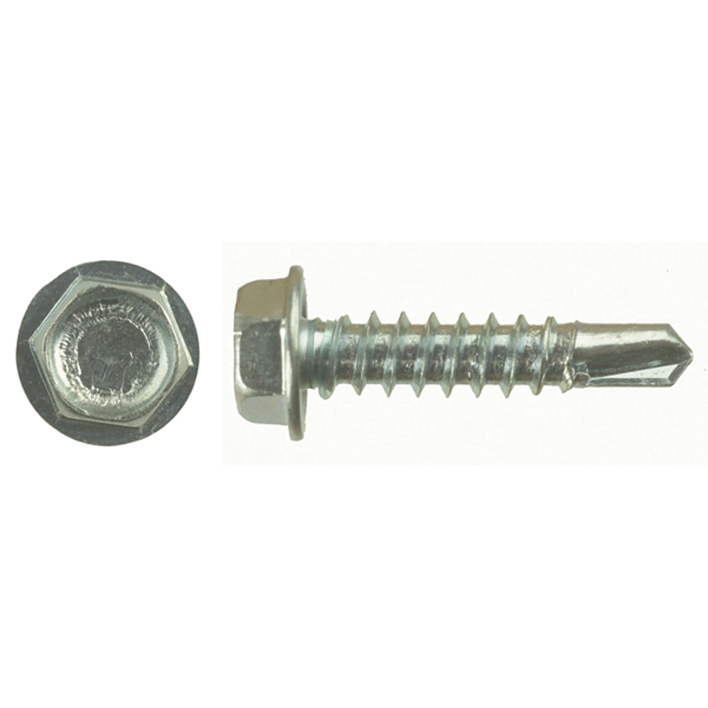 1/4 HEX WASHER HEADSELF TAPPING ZINC PLATE 8 X 3/4 (500/CTN)