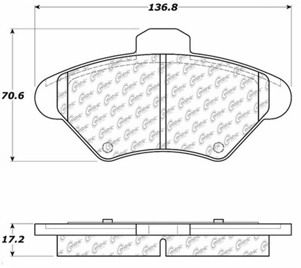 C-TEK Semi-Metallic Brake