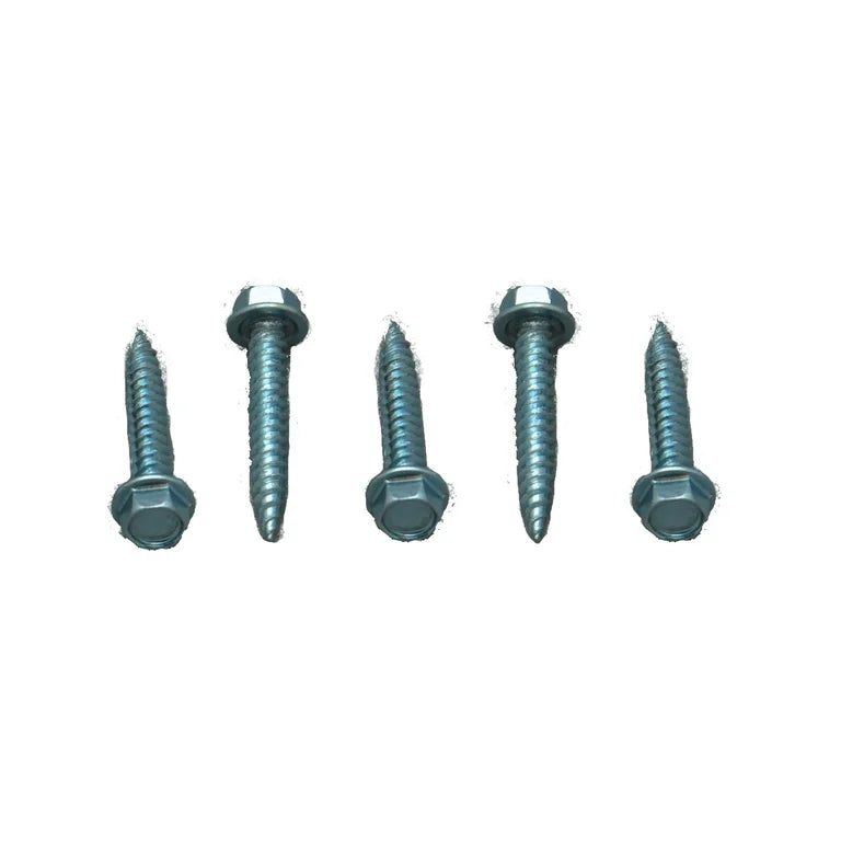 HEX WASHER HEAD 8 X 1 WHITE (500/CTN)