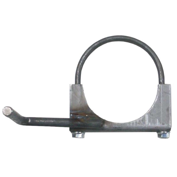 (2 lbs. 7X5X5)~ CLAMP 4 WELD-ON HANGER; ALUMINIZED