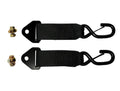 2IN X 10IN SHOOK ADAPTERS FOR RETRACTABLE TIEDOWN STRAPS (2 PACK)
