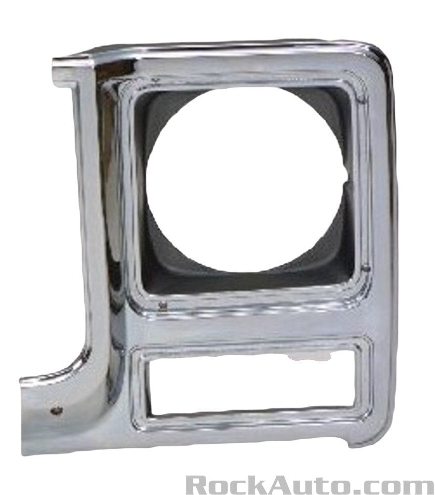 HEADLAMP BEZEL; LH; SINGLE ROUND HE