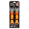 10FT X 1IN CAM BUCKLE TIEDOWN 400 LBS. WLL (1200 LBS. BREAK STRENGTH) 2PACK