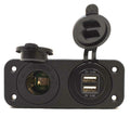 USB/12V POWER SOCKET PANEL W/