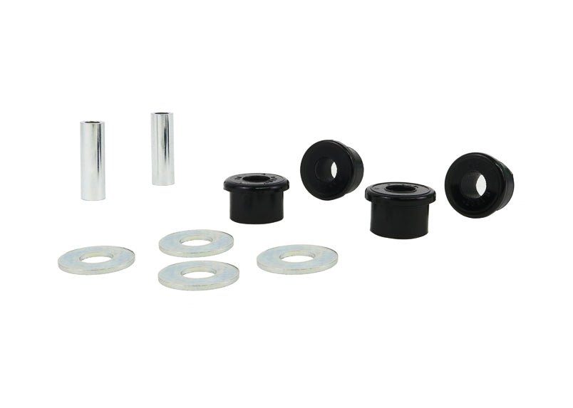 Control arm - lower inner front bushing 4 Bushings 2 Tubes 4 Washers Grease