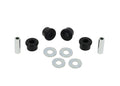 Control arm - lower inner front bushing 4 Bushings 2 Tubes 4 Washers Grease