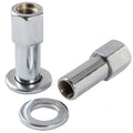 Weld Open End Lug Nuts w/ Centered Washers 1/2in. RH - 4pk.