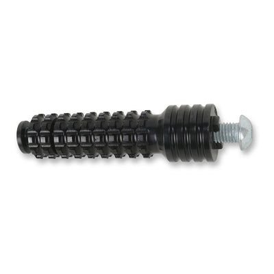 Vortex Racing Rearsets Replacement Foot Peg with End Plug- Black