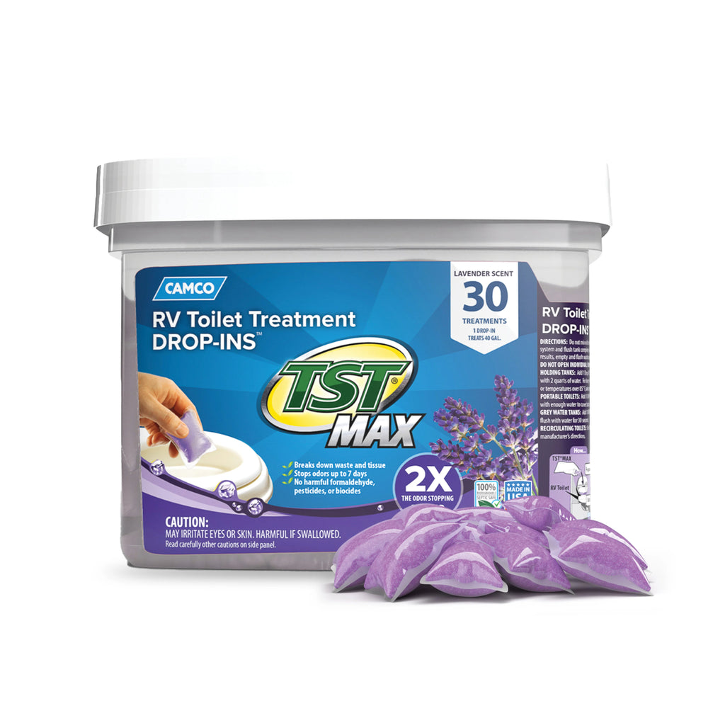 TST MAX LAVENDER TOILET TREATMENT DROPINS 30/BUCKET