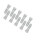 1/2in-20 x 1-3/4in Wheel Studs 10pk .615in Knurl