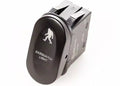 Rugged Ridge 2-Position Rocker Switch Sasquatch Lights Amber