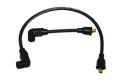 Moroso 65-78 Harley-Davidson FL/FX Suppression Core Wire Set - Black