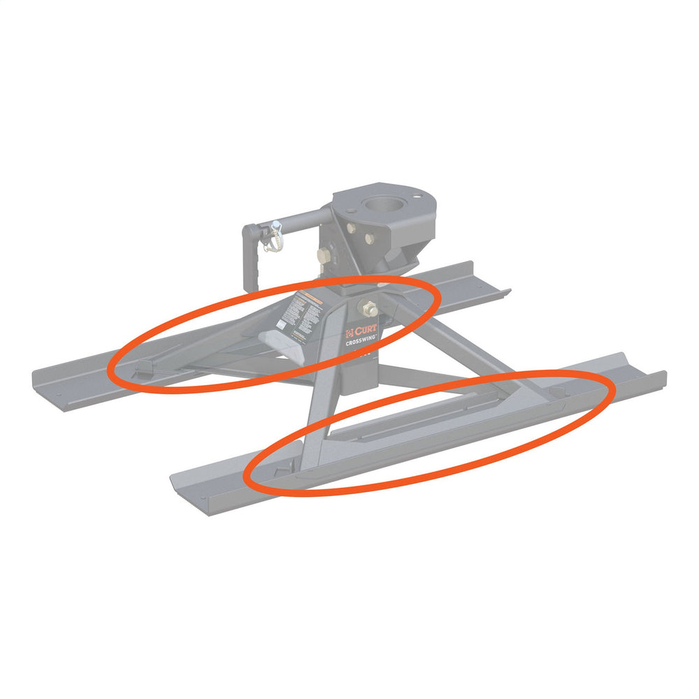 REPLACEMENT CROSSWING 5TH WHEEL HITCH SKID PADS