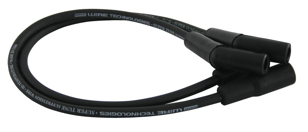 Moroso 99-08 Harley-Davidson FLT/FLHT/FLHR/FLTR Suppression Core Wire Set - Black
