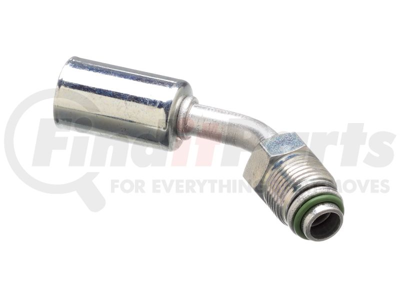 MALE SAE TUBE O-RING NUT - 45 BENT