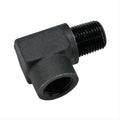 Fragola 1/8 Pipe 90 Degree Elbow Male/Female - Black