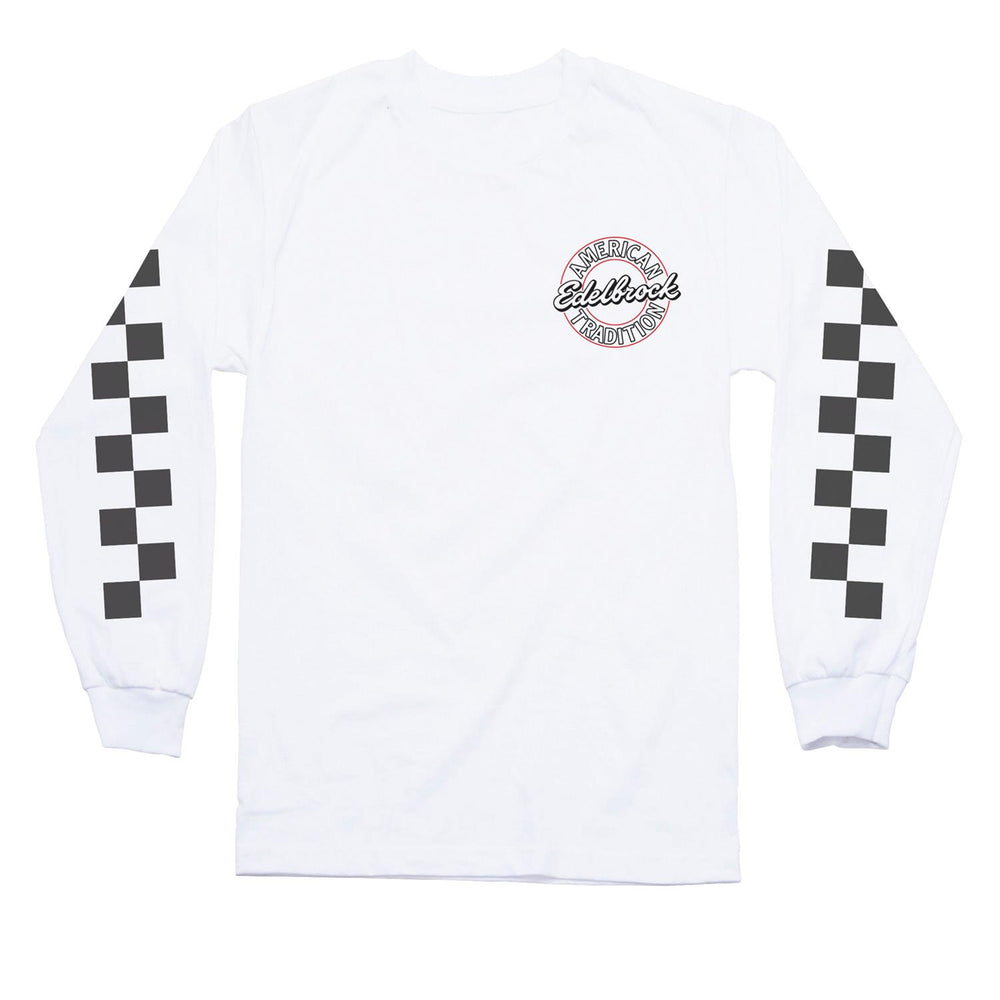 T-SHIRT, L/S AMERICAN TRADITION WHI