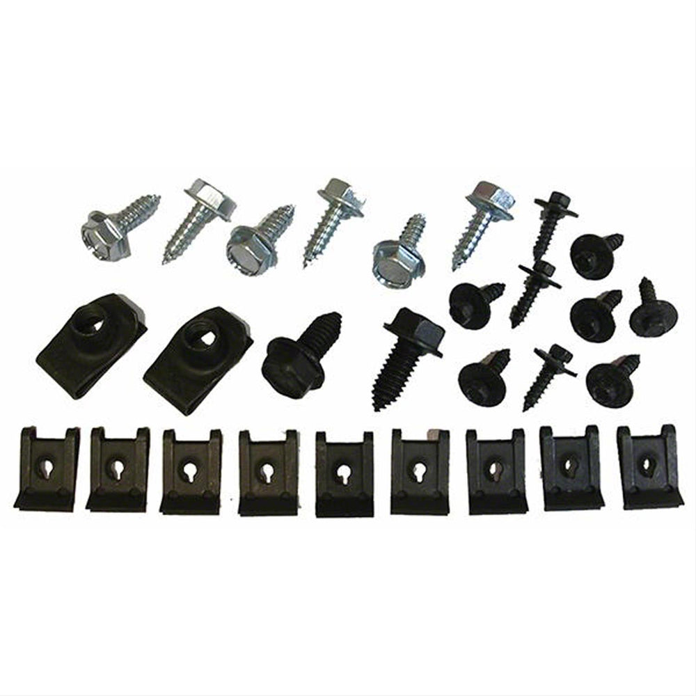 GRILLE MOUNT SCREW KIT; 71 CTLS