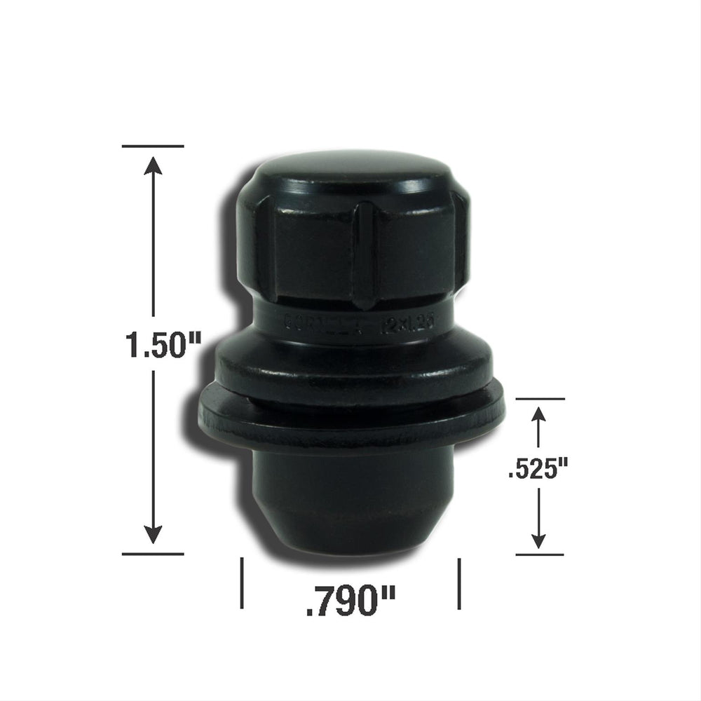GORILLA LOCK NISSAN MAG 12-1.25 BLK