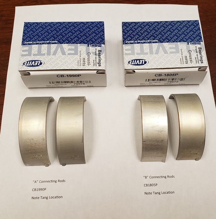 BEARINGS Main Bearing Set Chrysler V8 6.4L Hemi 2011 (Vin Code J)