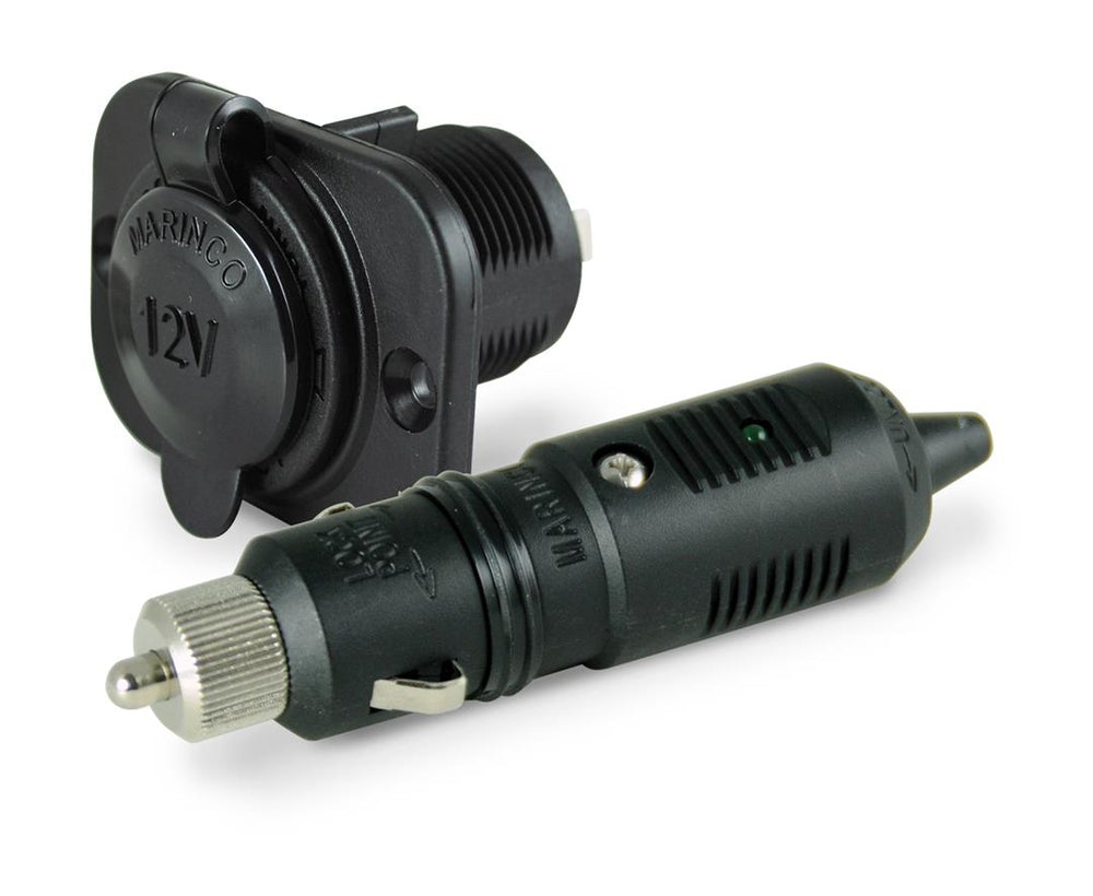 DELUXE 12V RECEPTACLE & PLUG PACKAGE