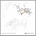 ~(1 lbs. 4X4X4)~ Intake Tube Seal Kit 2006-2010 Duramax LBZ/LMM Sold as one pair