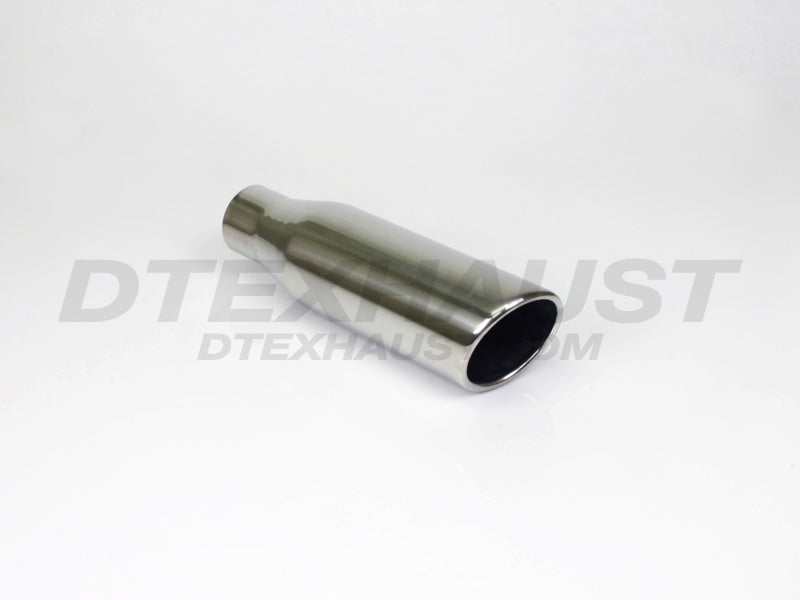 3.50IN ROLLED SLANT TEXAS TIP TEXAS EXHAUST TIP 2.25IN ID / 3.50IN OD