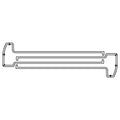 Cometic Jaguar 3.4L XK6 .060in AFM Cam Cover - Left