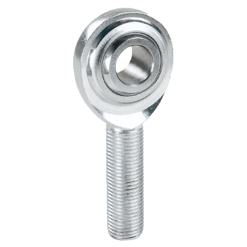 QA1 G Series 2-Pc Rod End - Male/Right Hand - .19in Bore x 3/16-24 w/Stud - Stainless Steel w/PTFE